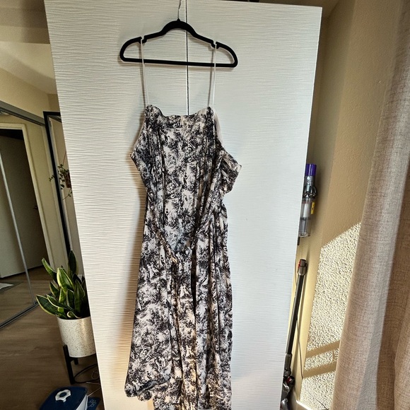 🖤J. Crew Black and White Toile Print Maxi Dress🖤 - Picture 8 of 8